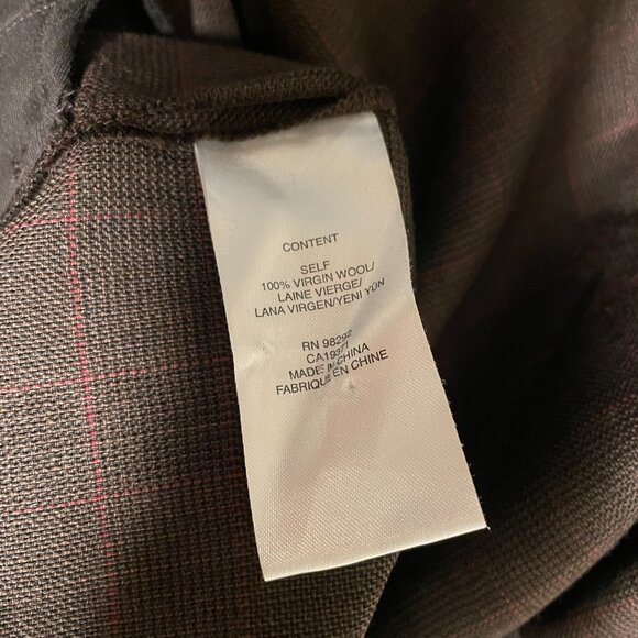 TIBI Virgin Wool Wide Leg Pants Size 10 - Picture 7 of 8